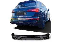 Diffuseur arrière look SQ5 pour AUDI Q5 FY SUV S-line (2017-2021)