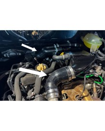 Durites renforcées Intercoller / Echangeur + INLET de turbo EVOX pour ALPINE A110