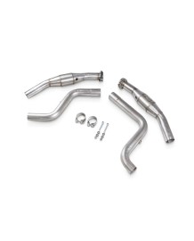 Downpipe avec catalyseurs sport SCORPION pour RANGE ROVER SPORT SVR 5.0 V8 L494 (2018-2022)