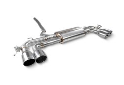 Ligne d'échappement inox Fap-Back à valves SCORPION pour BMW M135i F70 (2024-2026)