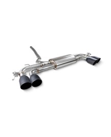 Ligne d'échappement inox Fap-Back à valves SCORPION pour BMW 330i G20 G21 (2018-2026)