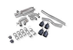 Ligne d'échappement inox Fap-Back à valves SCORPION pour BMW 330i G20 G21 (2018-2026) Ligne d'échappement inox Fap-Back à valves SCORPION pour BMW 330i G20 G21 (2018-2026)