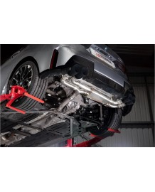 Ligne d'échappement inox Fap-Back à valves SCORPION pour BMW M135i F70 (2024-2026)
