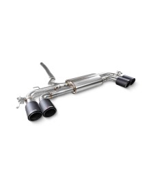 Ligne d'échappement inox Fap-Back à valves SCORPION pour BMW 330i G20 G21 (2018-2026)