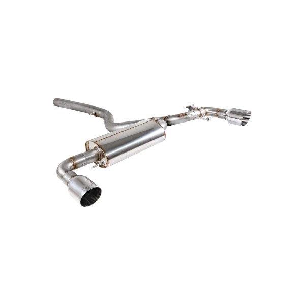 Ligne d'échappement inox Fap-Back à valves SCORPION pour BMW 330i G20 G21 (2018-2026) Ligne d'échappement inox Fap-Back à valves SCORPION pour BMW 330i G20 G21 (2018-2026)