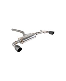 Ligne d'échappement inox Fap-Back à valves SCORPION pour BMW 330i G20 G21 (2018-2026)