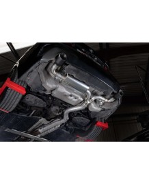 Ligne d'échappement inox Fap-Back à valves SCORPION pour BMW 330i G20 G21 (2018-2026)