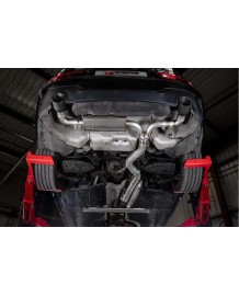 Ligne d'échappement inox Fap-Back à valves SCORPION pour BMW 330i G20 G21 (2018-2026)