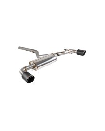 Ligne d'échappement inox Fap-Back à valves SCORPION pour BMW 330i G20 G21 (2018-2026)