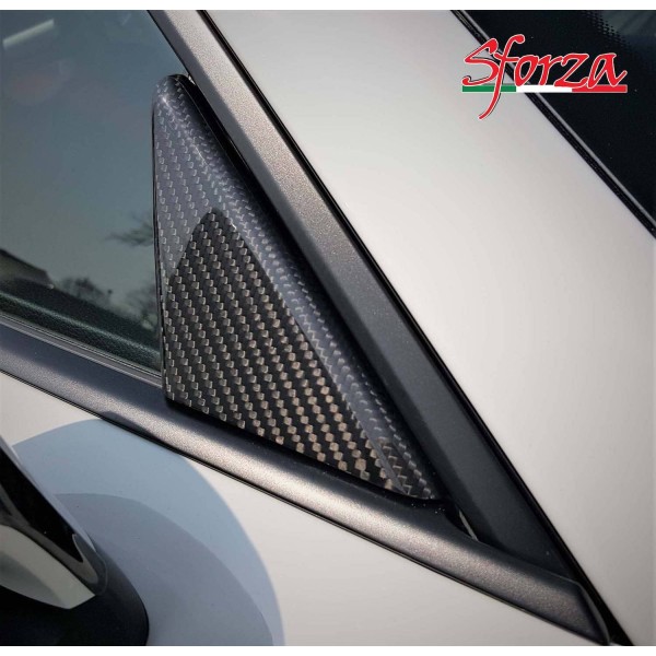 Triangles de rétroviseurs Carbone SFORZA pour PORSCHE 991.1 991.2 GT3 RS