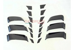 Prises d'air d'ailes avant Carbone SFORZA pour PORSCHE 991.2 GT3 RS / GT2 RS