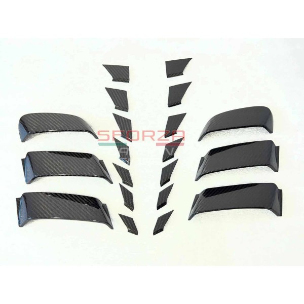 Prises d'air d'ailes avant Carbone SFORZA pour PORSCHE 991.2 GT3 RS / GT2 RS Prises d'air d'ailes avant Carbone SFORZA pour PORSCHE 991.2 GT3 RS / GT2 RS