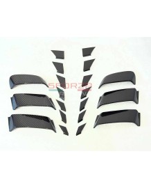 Prises d'air d'ailes avant Carbone SFORZA pour PORSCHE 991.2 GT3 RS / GT2 RS