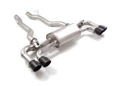 Silencieux d'échappement inox à valves RAGAZZON pour BMW M8 F92 F91 600/625Ch (2019-10/2021)