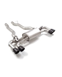 Silencieux d'échappement inox à valves RAGAZZON pour BMW M8 F92 F91 600/625Ch (2019-10/2021)