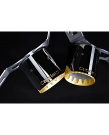 Ligne d'échappement inox complète à valves CAPRISTO pour MASERATI MC20