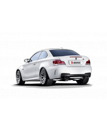 Echappement AKRAPOVIC Bmw 1M E82 (2007+)- Ligne Cat-Back