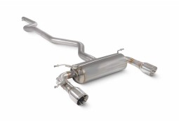 Ligne d'échappement inox Cat-Back à valves SCORPION pour BMW 440i(x) F32 F33 F36 FAP (2018-2019)