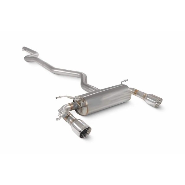 Ligne d'échappement inox Cat-Back à valves SCORPION pour BMW 440i(x) F32 F33 F36 FAP (2018-2019)