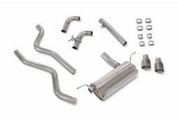 Ligne d'échappement inox Cat-Back à valves SCORPION pour BMW 440i(x) F32 F33 F36 FAP (2018-2019)
