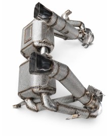 Silencieux d'échappement inox CAPRISTO pour LAMBORGHINI REVUELTO (Race)
