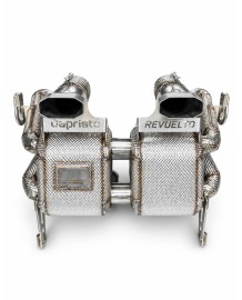 Silencieux d'échappement inox CAPRISTO pour LAMBORGHINI REVUELTO (Race)