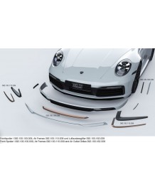 Spoiler Avant TECHART pour Porsche 992.1 Carrera / S / 4 / 4S / GTS / 4 GTS (2019-2023)