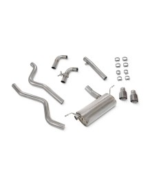 Ligne d'échappement inox Cat-Back à valves SCORPION pour BMW 440i(x) F32 F33 F36 (2015-2018)