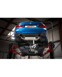 Ligne d'échappement inox Cat-Back à valves SCORPION pour BMW 440i(x) F32 F33 F36 (2015-2018)