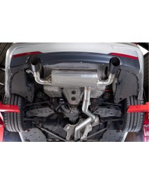 Ligne d'échappement inox Cat-Back à valves SCORPION pour BMW 340i(x) F30 F31 FAP (2018-2019)