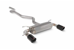 Ligne d'échappement inox Cat-Back à valves SCORPION pour BMW 340i(x) F30 F31 FAP (2018-2019)
