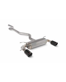 Ligne d'échappement inox Cat-Back à valves SCORPION pour BMW 340i(x) F30 F31 FAP (2018-2019)