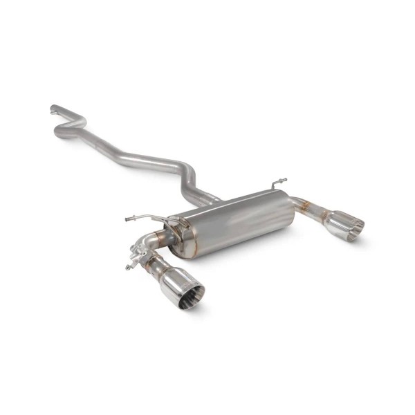 Ligne d'échappement inox Cat-Back à valves SCORPION pour BMW 340i(x) F30 F31 (2015-2018)