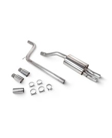 Ligne d'échappement inox Fap-Back SCORPION pour VW POLO GTI 207Ch AW (2021+)(Race)