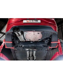 Ligne d'échappement inox Fap-Back SCORPION pour VW POLO GTI 207Ch AW (2021+)(Race)