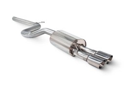 Ligne d'échappement inox Fap-Back SCORPION pour VW POLO GTI 200Ch AW (2019-2021)(Race)
