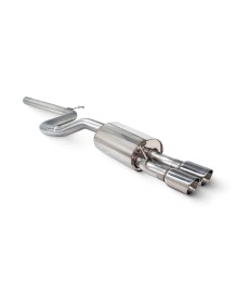Ligne d'échappement inox Fap-Back SCORPION pour VW POLO GTI 200Ch AW (2019-2021)(Race)