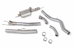 Ligne d'échappement inox Fap-Back à valves SCORPION pour MERCEDES A45S AMG W177 (2019-2026)