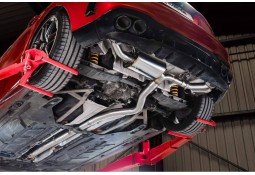 Ligne d'échappement inox Fap-Back à valves SCORPION pour MERCEDES A45S AMG W177 (2019-2026)