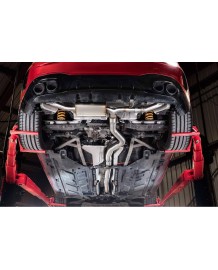Ligne d'échappement inox Fap-Back à valves SCORPION pour MERCEDES A45S AMG W177 (2019-2026)