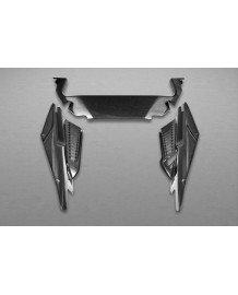 Caches moteur Carbone CAPRISTO pour FERRARI 458 Italia