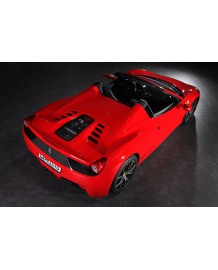 Capot moteur carbone avec vitre CAPRISTO pour FERRARI 458 Spider