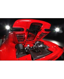 Capot moteur carbone avec vitre CAPRISTO pour FERRARI 458 Spider