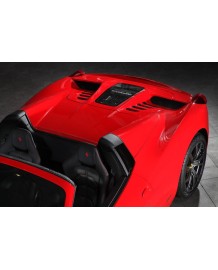 Capot moteur carbone avec vitre CAPRISTO pour FERRARI 458 Spider