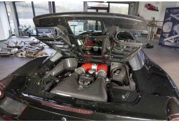 Capot moteur carbone avec vitre CAPRISTO pour FERRARI 458 Spider
