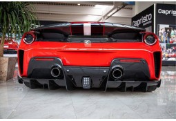 Pare-chocs arrière Carbone CAPRISTO pour FERRARI 488 PISTA