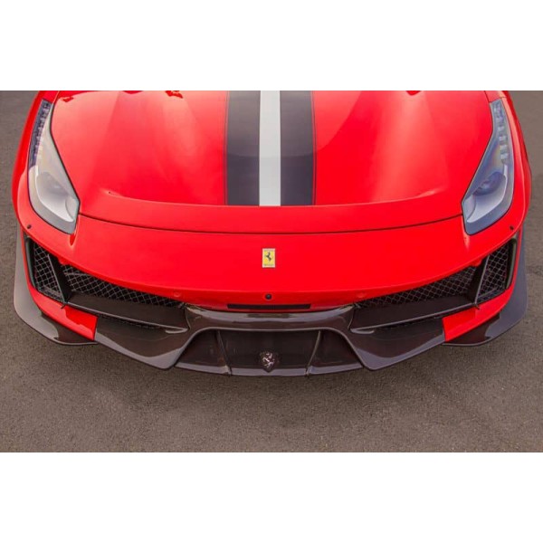 Spoiler avant Carbone CAPRISTO pour FERRARI 488 PISTA Spoiler avant Carbone CAPRISTO pour FERRARI 488 PISTA
