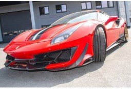 Spoiler avant Carbone CAPRISTO pour FERRARI 488 PISTA Spoiler avant Carbone CAPRISTO pour FERRARI 488 PISTA