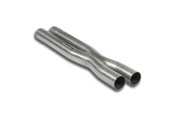 X-pipe inox SUPERSPRINT pour Maserati Quattroporte 4.2 / 4.7 (2003-2012)