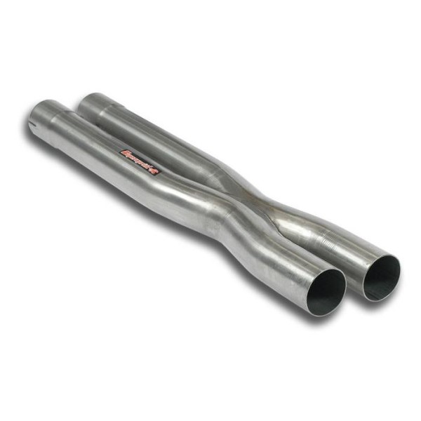 X-pipe inox SUPERSPRINT pour Maserati Quattroporte 4.2 / 4.7 (2003-2012)